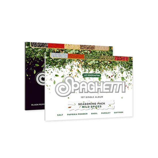 LE SSERAFIM - 1st Single Album [SPAGHETTI] (Weverse Albums Ver.)